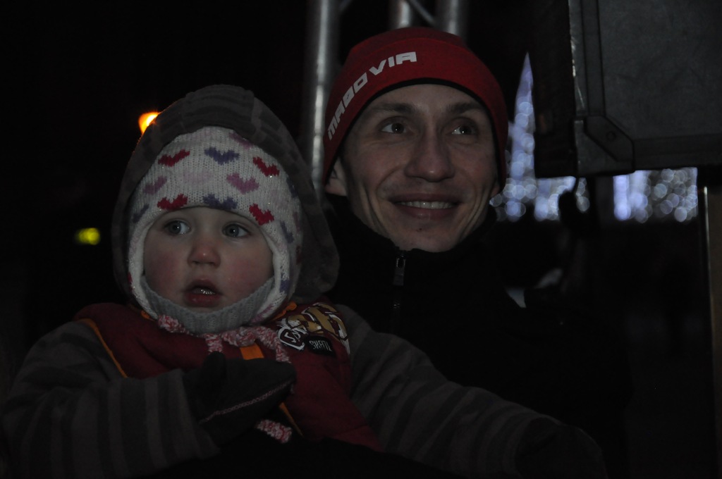 Iluminacja świąteczna w Rynku