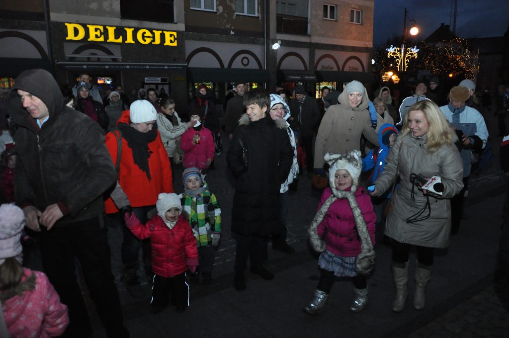 Iluminacja świąteczna w Rynku