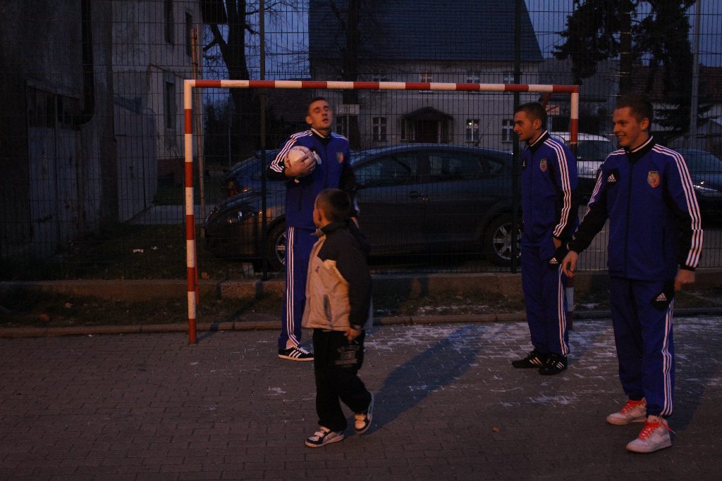Piłkarze Miedzi w Domu Dziecka