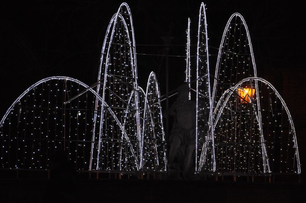 Iluminacja świąteczna w Rynku