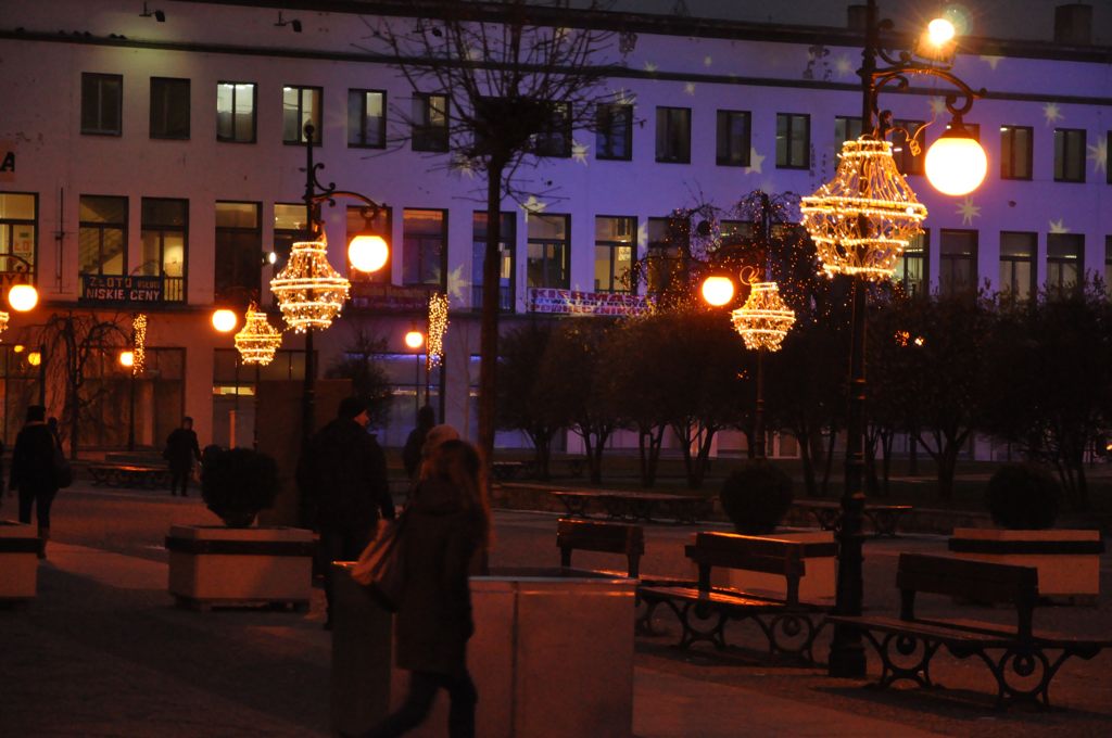 Iluminacja świąteczna w Rynku