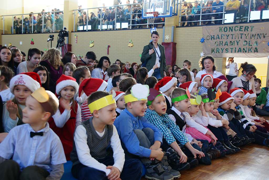 Koncert charytatywny w VI LO - cz1