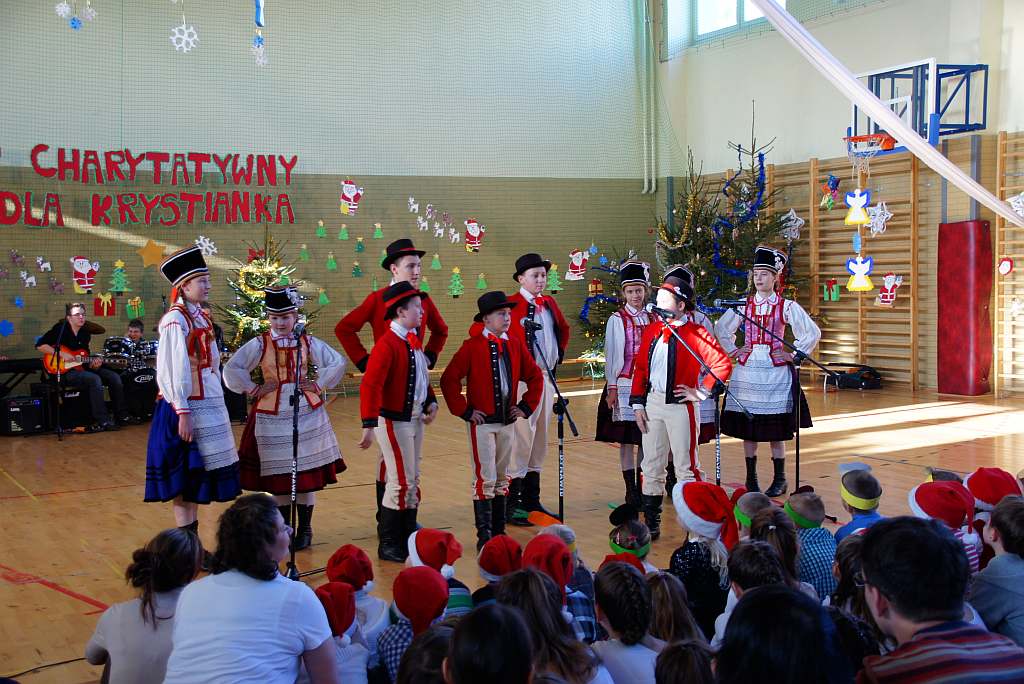 Koncert charytatywny w VI LO - cz1