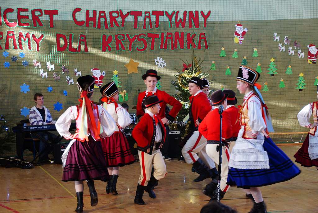 Koncert charytatywny w VI LO - cz1