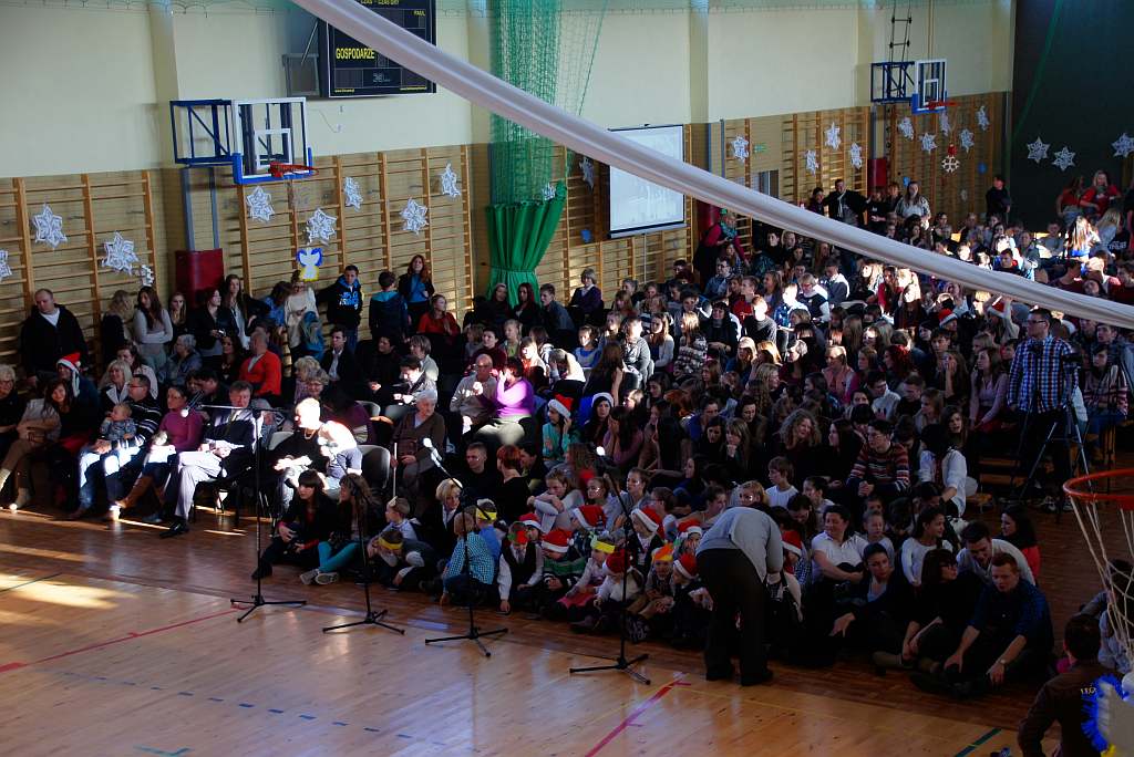 Koncert charytatywny w VI LO - cz1