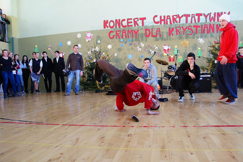 Koncert charytatywny w VI LO - cz1