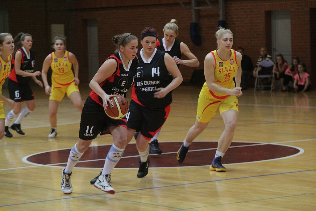 Koszykówka kobiet: UKS Ekonom - Ślęza 57:80 cz1