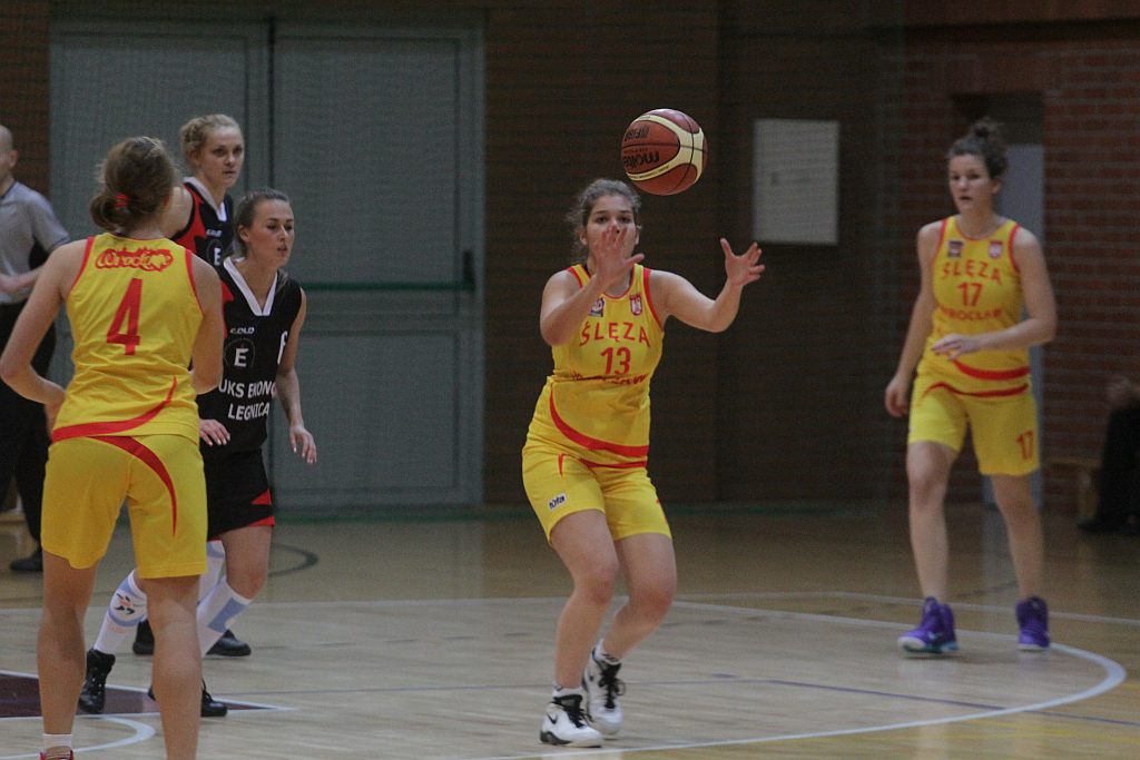 Koszykówka kobiet: UKS Ekonom - Ślęza 57:80 cz1