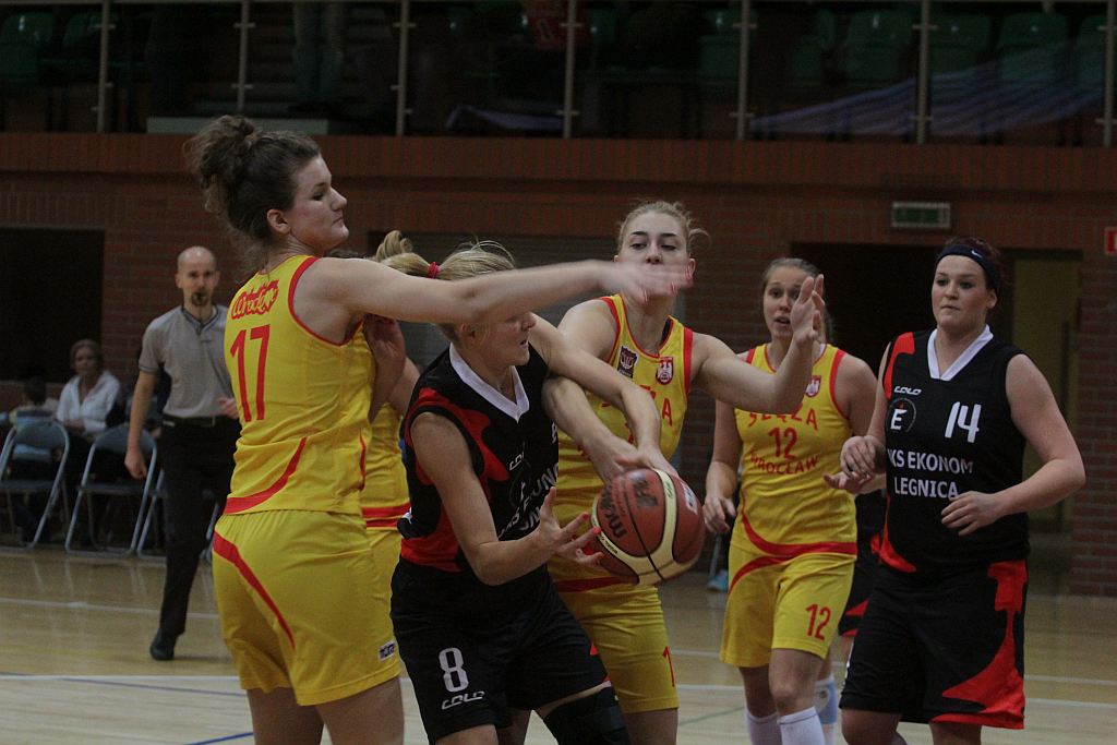 Koszykówka kobiet: UKS Ekonom - Ślęza 57:80 cz1