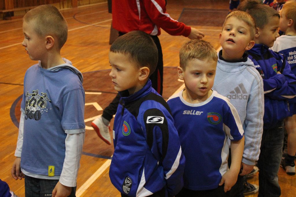 Mikołaj wśród najmłodszych piłkarzy