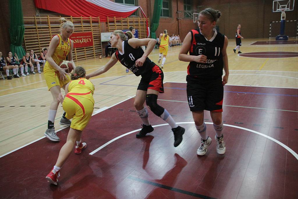 Koszykówka kobiet: UKS Ekonom - Ślęza 57:80 cz1