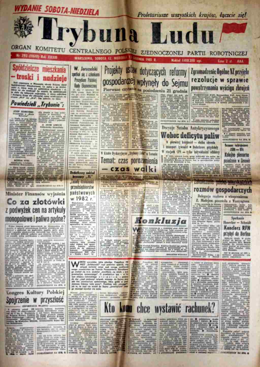 Oficjalne gazety PRL-u