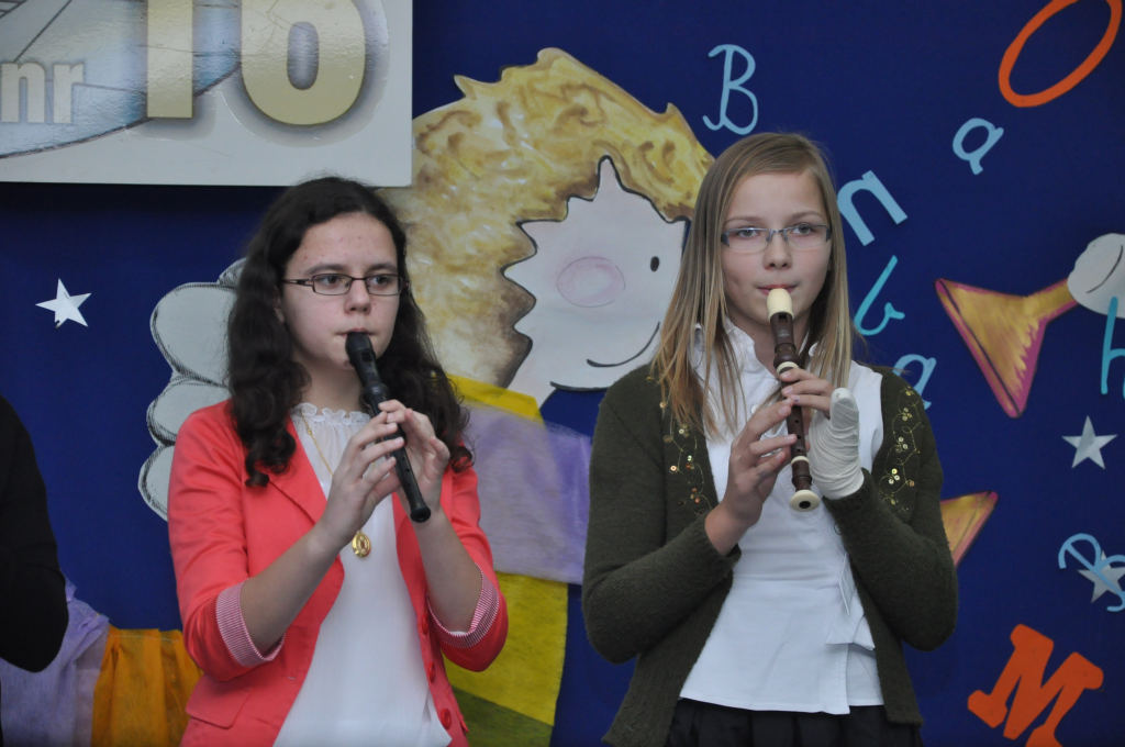 Program artystyczny na zakończenie dyktanda