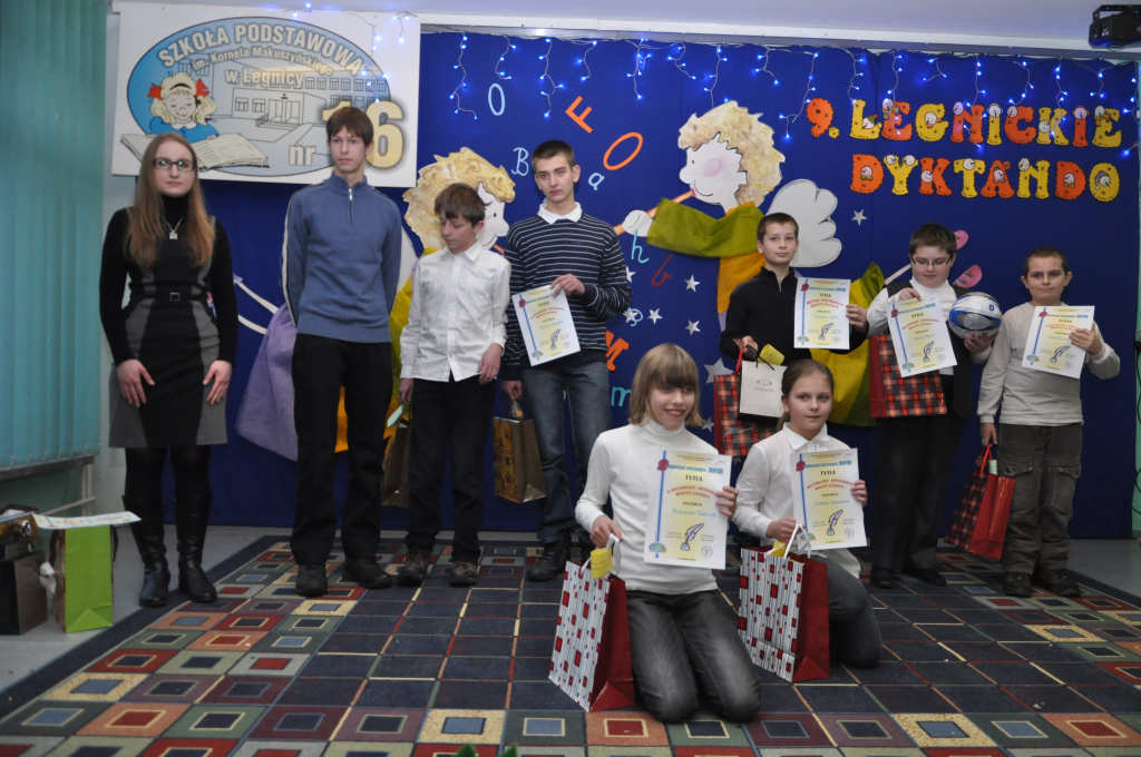 Program artystyczny na zakończenie dyktanda