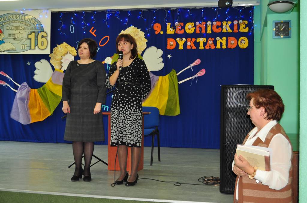 Program artystyczny na zakończenie dyktanda