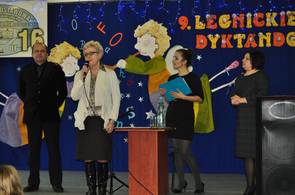 Program artystyczny na zakończenie dyktanda