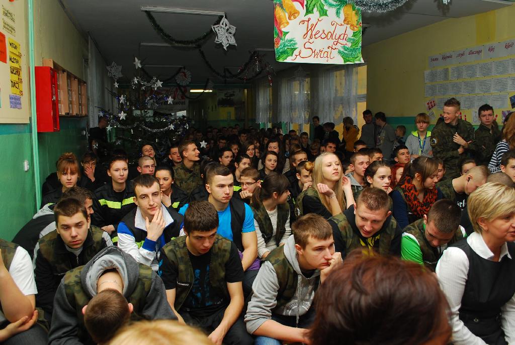 Wspólne kolędowanie w ZSO nr 3