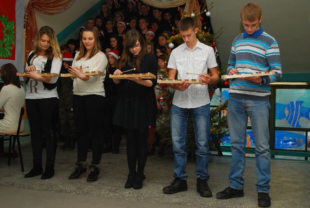 Wspólne kolędowanie w ZSO nr 3
