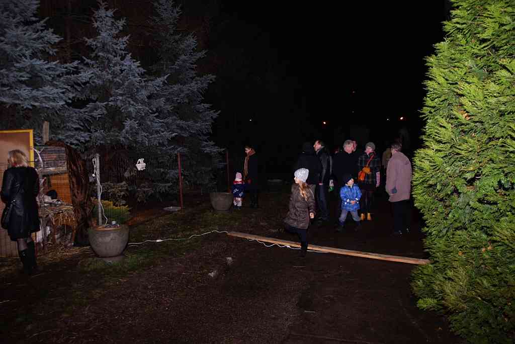 Żywa szopka u Franciszkanów
