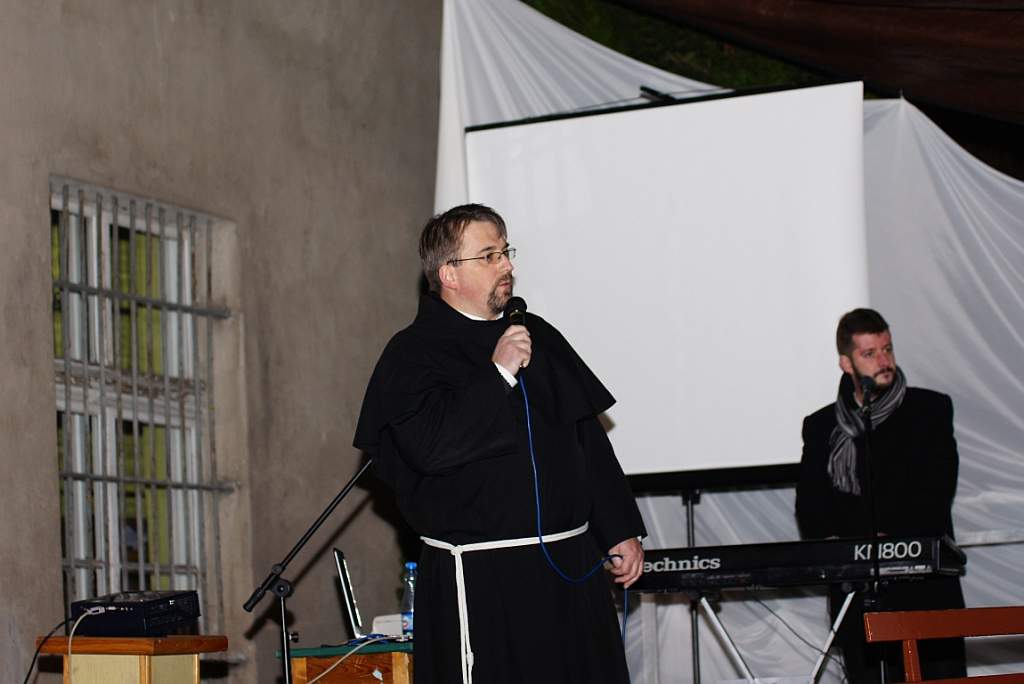 Żywa szopka u Franciszkanów