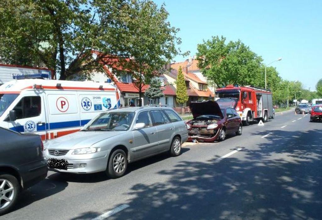 Wypadki, kolizje w 2012 roku