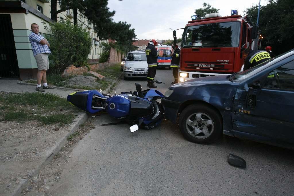 Wypadki, kolizje w 2012 roku