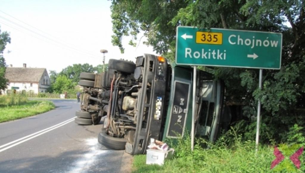 Wypadki, kolizje w 2012 roku
