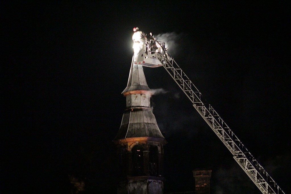 Pożar pałacu w Szczedrzykowicach
