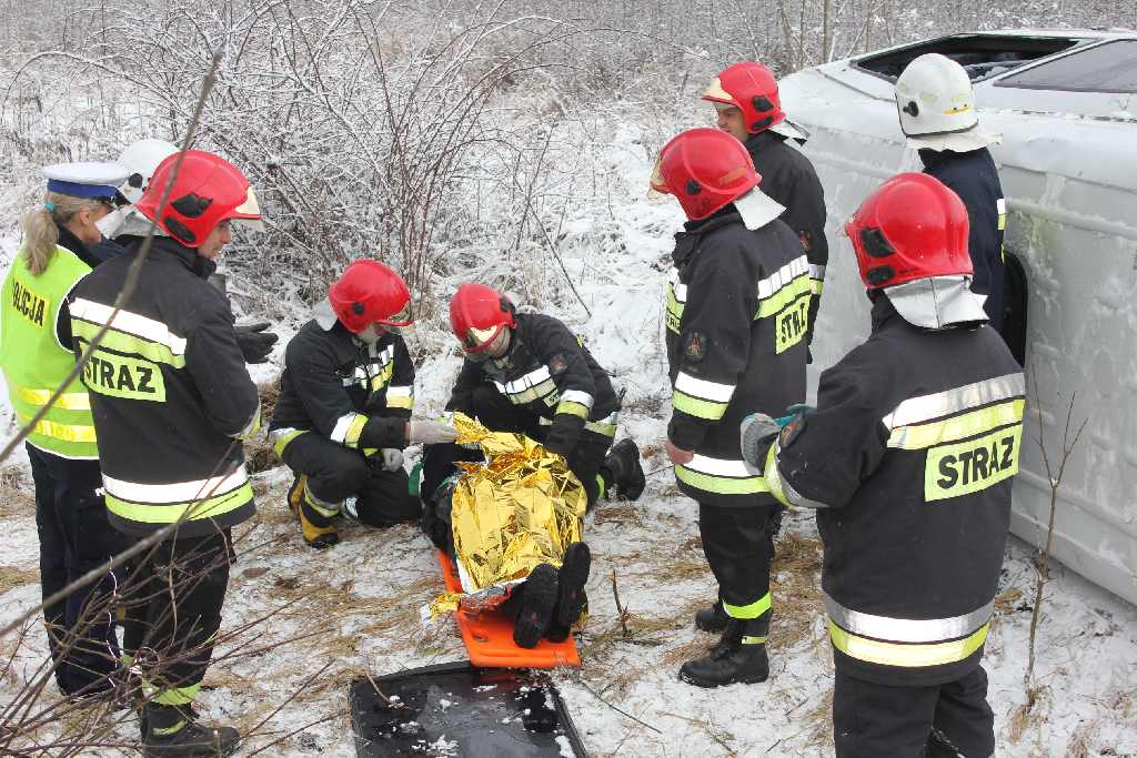 Wypadek busa w Rzeszotarach