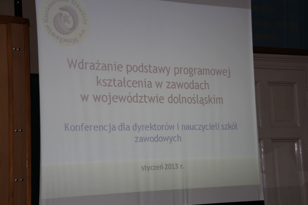 Konferencja dla dyrektorów szkół zawodowych