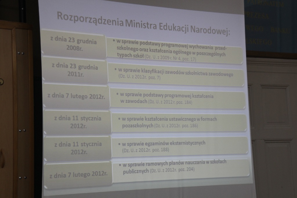 Konferencja dla dyrektorów szkół zawodowych