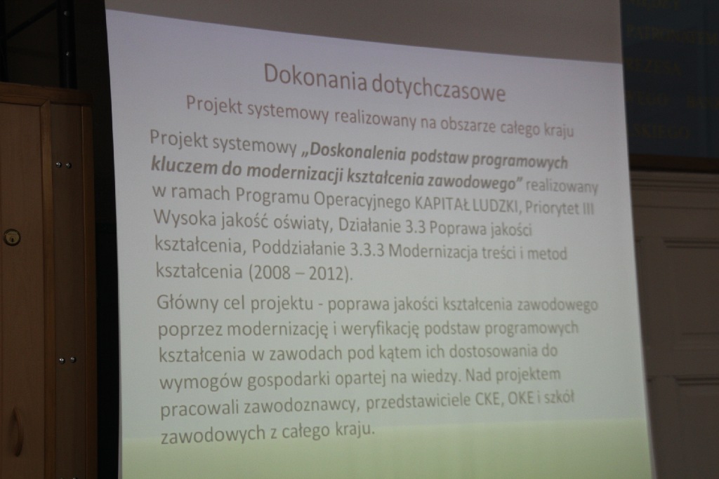Konferencja dla dyrektorów szkół zawodowych