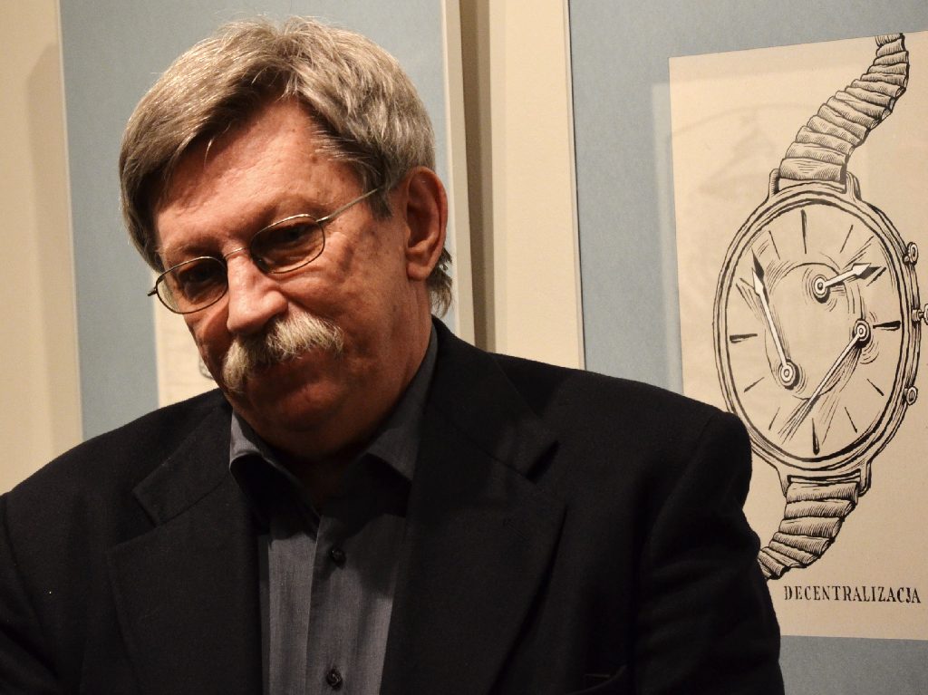 Leszek Ołdak „ŚwiatoPodgląd” – wystawa rysunku satyrycznego