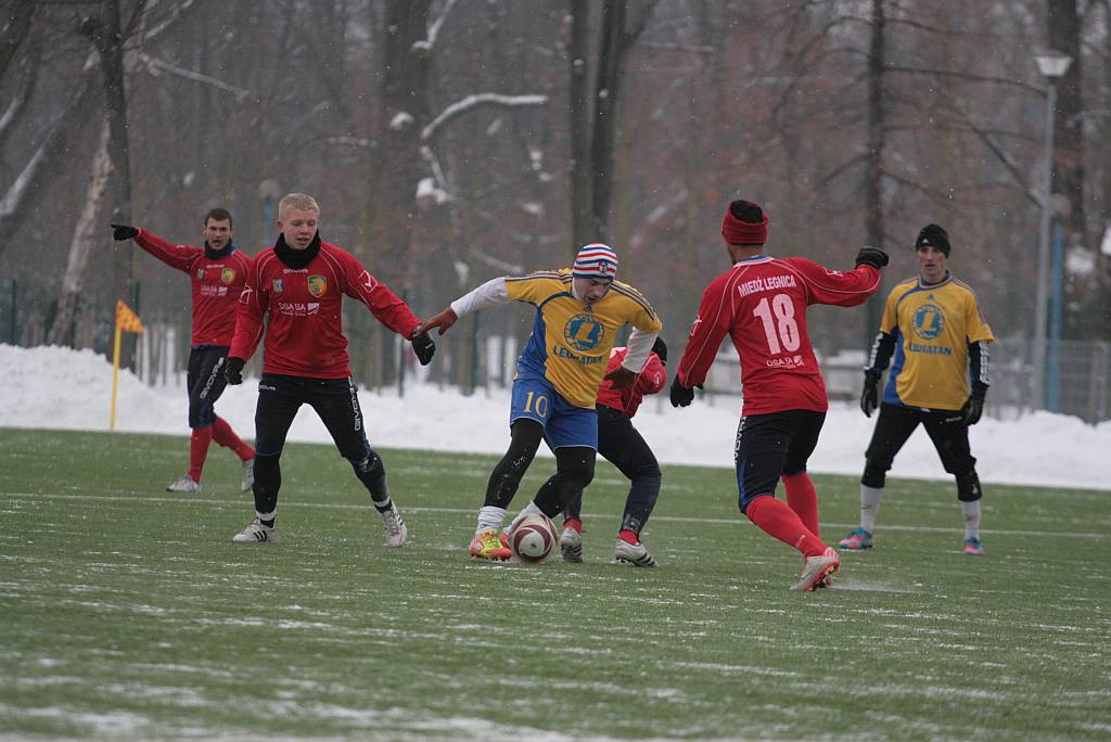Sparing : Miedź Legnica - Foto-Higiena Gać 4:0