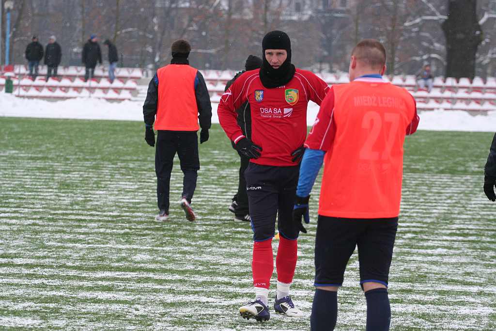 Sparing : Miedź Legnica - Foto-Higiena Gać 4:0