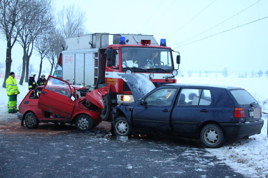 Wypadek w Wilczycach