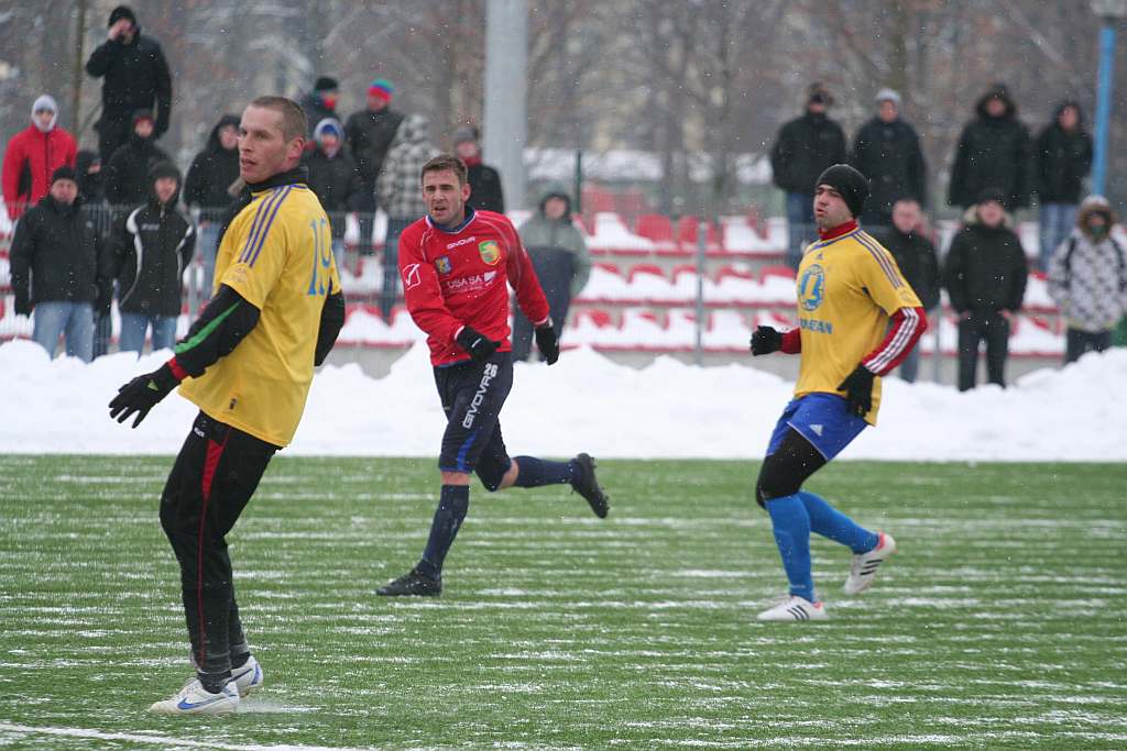 Sparing : Miedź Legnica - Foto-Higiena Gać 4:0