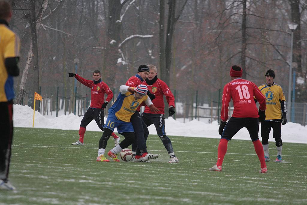 Sparing : Miedź Legnica - Foto-Higiena Gać 4:0