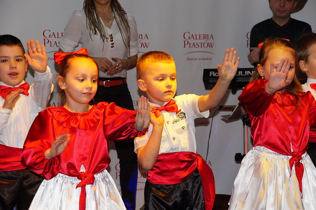 Przedszkolaki zaśpiewały w Galerii Piastów