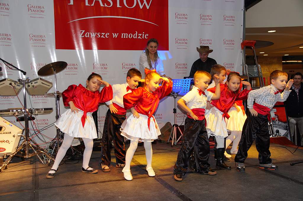 Przedszkolaki zaśpiewały w Galerii Piastów
