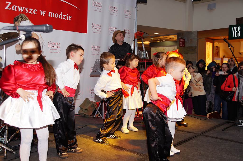 Przedszkolaki zaśpiewały w Galerii Piastów