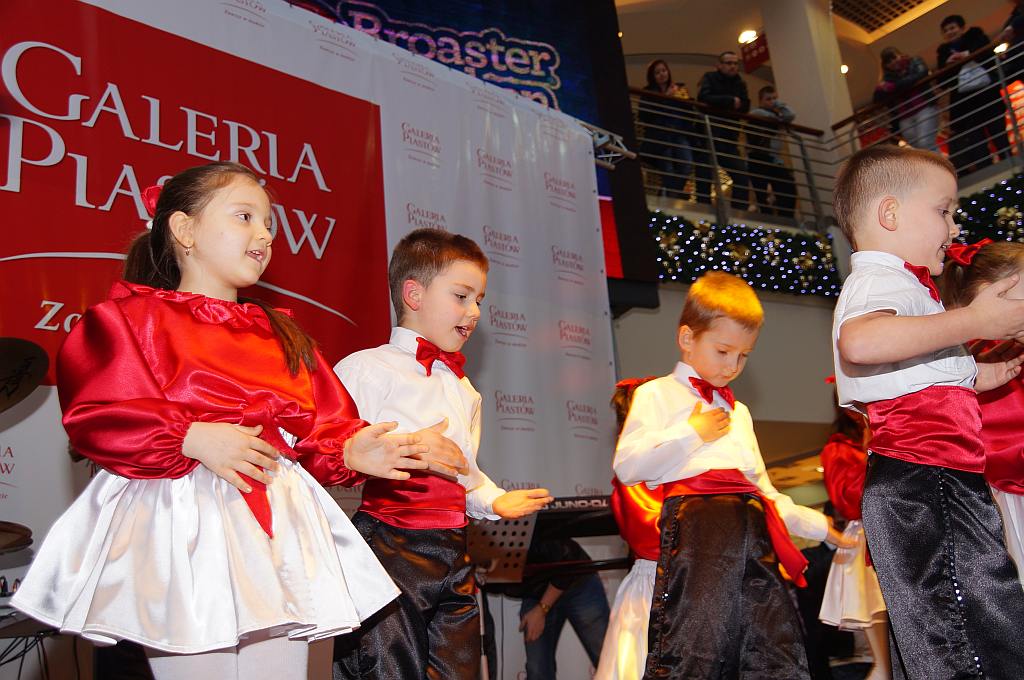 Przedszkolaki zaśpiewały w Galerii Piastów