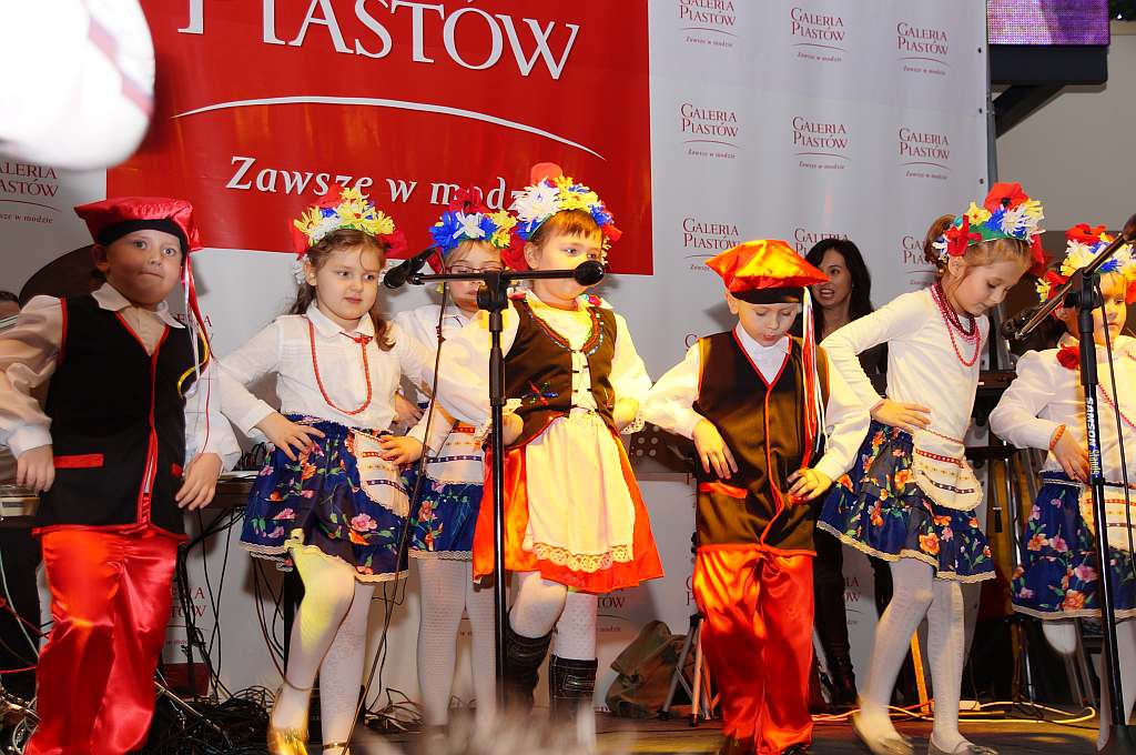 Przedszkolaki zaśpiewały w Galerii Piastów