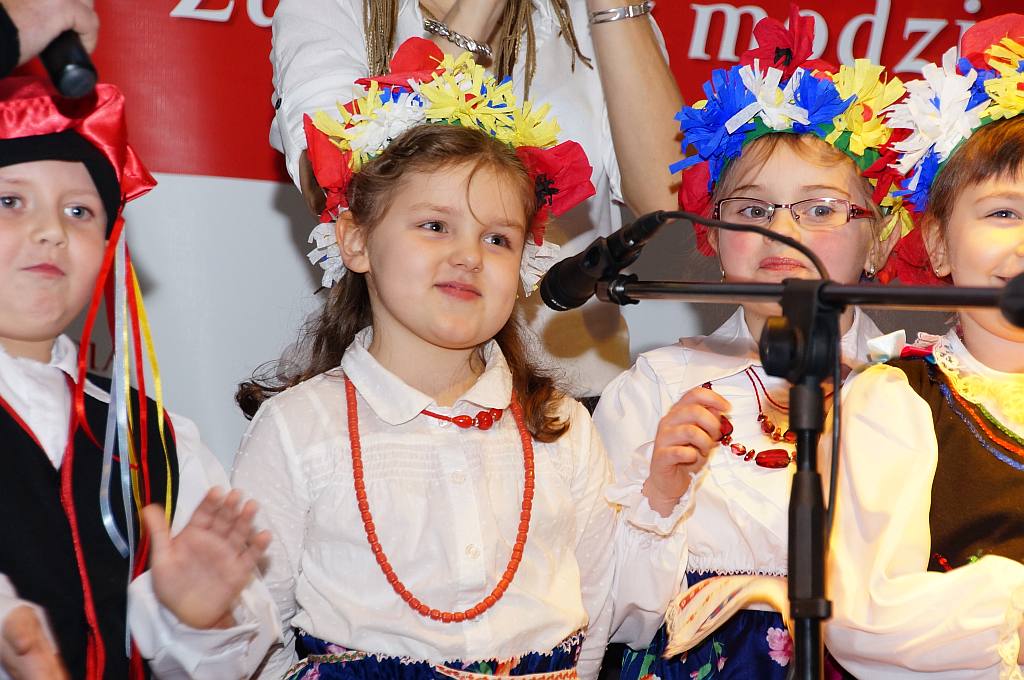 Przedszkolaki zaśpiewały w Galerii Piastów