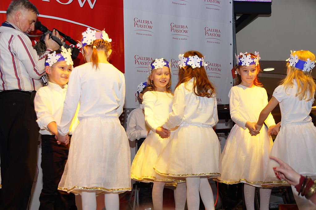 Przedszkolaki zaśpiewały w Galerii Piastów