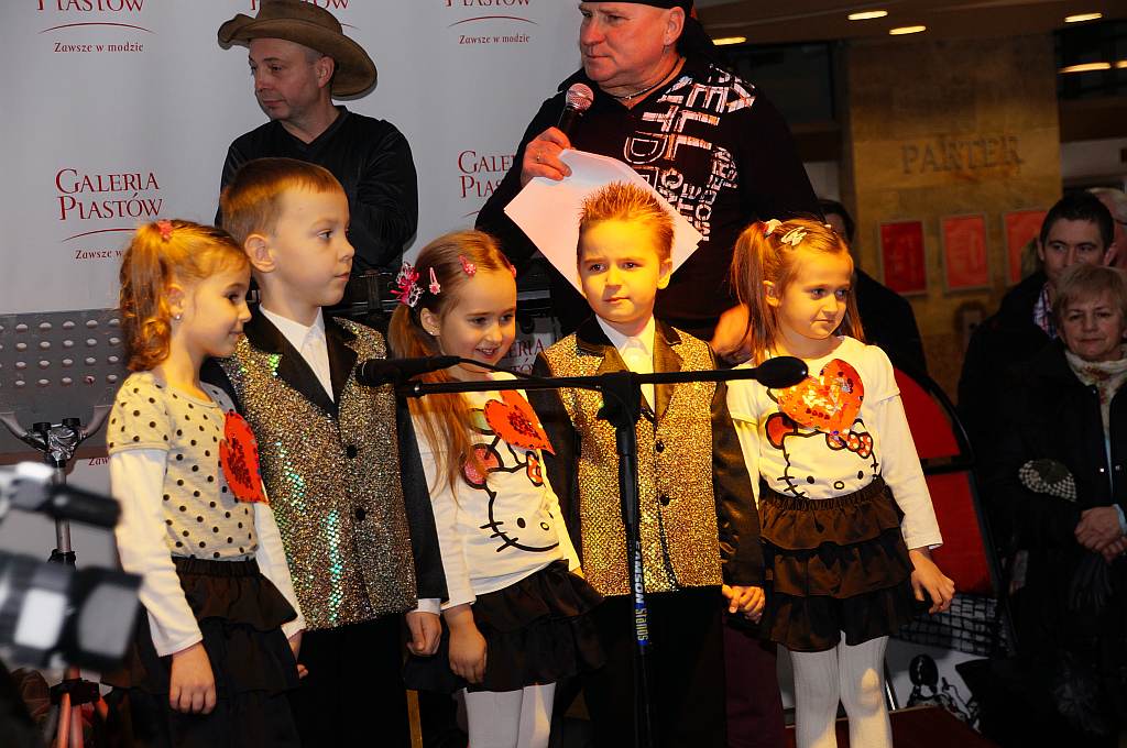 Przedszkolaki zaśpiewały w Galerii Piastów