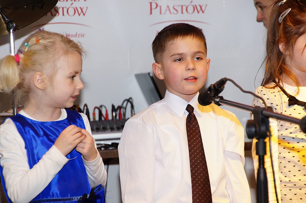 Przedszkolaki zaśpiewały w Galerii Piastów