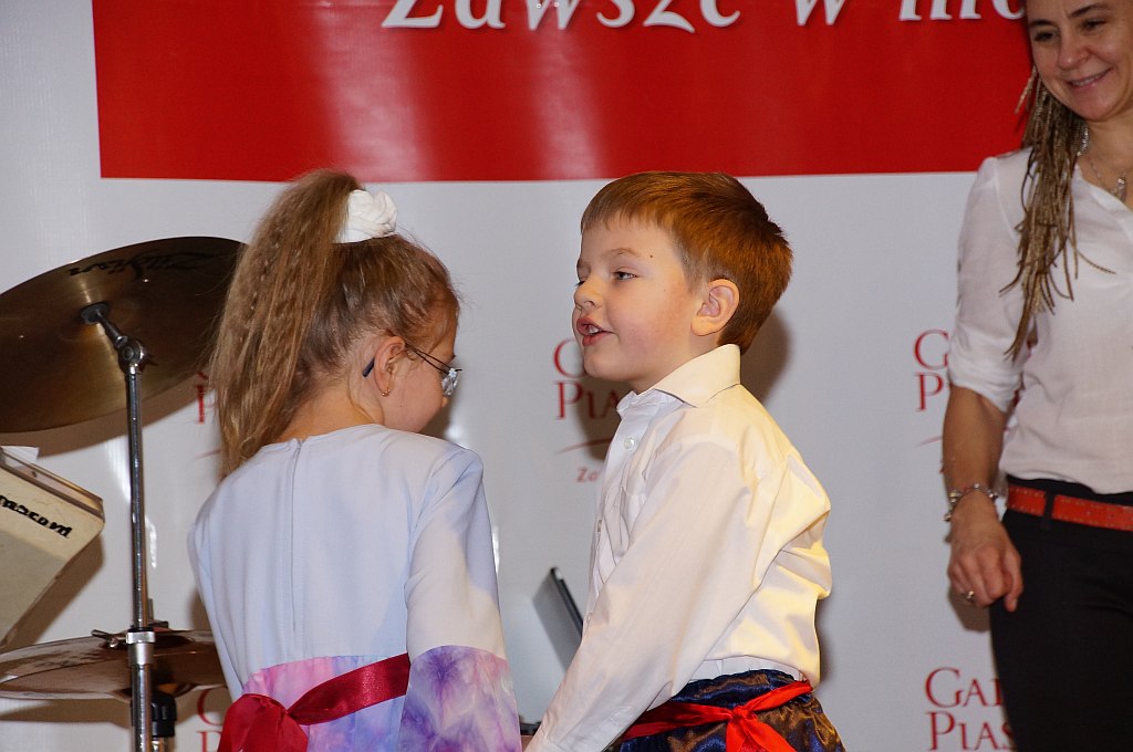 Przedszkolaki zaśpiewały w Galerii Piastów