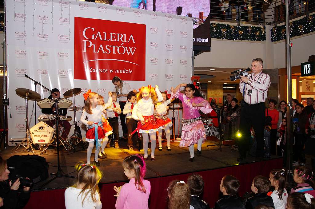 Przedszkolaki zaśpiewały w Galerii Piastów
