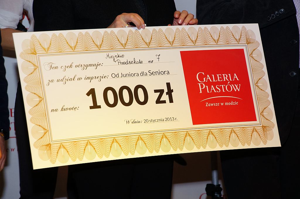 Przedszkolaki zaśpiewały w Galerii Piastów